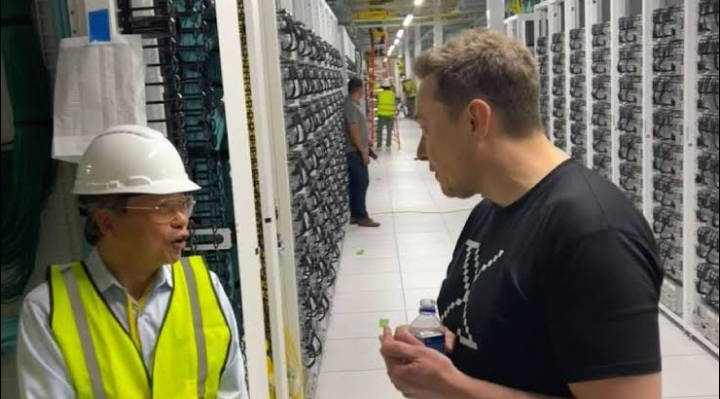 Elon Musk's AI Data Centers at Tesla's Gigafactory Receive Endorsement from Supermicro CEO 1 Screenshot 20240706 2320312