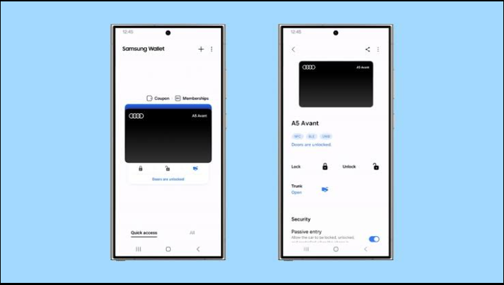 Samsung Wallet Expands Digital Key Support to Audi Vehicles 1 Screenshot 20241116 1200242
