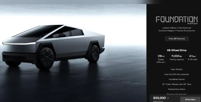Tesla Cybertruck: Foundation Series Inventory Signals Diminishing Demand 1 Screenshot 20241225 2033072