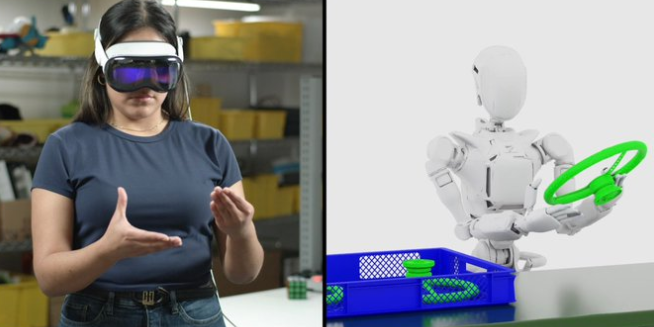 Nvidia's GR00T Blueprint: Humanoid Robot Training Revolutionized by Apple Vision Pro 1 Screenshot 20250107 2111502
