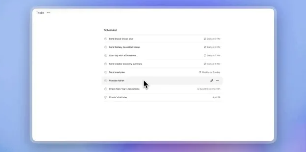 ChatGPT Scheduling Feature: Automating Tasks and Setting Reminders 1 Screenshot 20250116 2000482