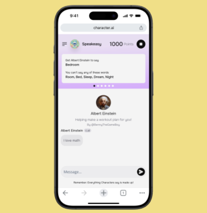 Character AI Levels Up: Gamifying Conversations for Enhanced Engagement 1 Screenshot 20250118 0909342