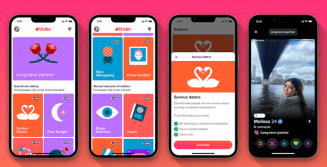 Tinder Revamps ‘Explore’ Page to Connect People with Similar Dating Intentions 1 Screenshot 20250206 1958262