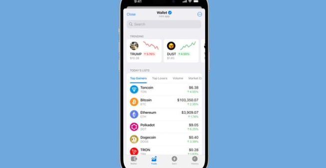 Telegram’s Crypto Wallet Adds Trading and Yield Features for Toncoin and USDT 1 Screenshot 20250313 1654232