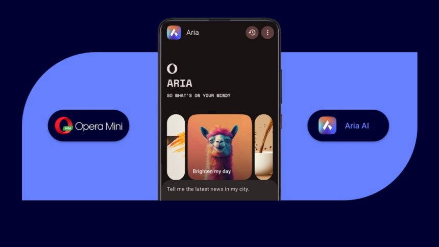 Opera Mini Now Features Aria AI Assistant for Enhanced Browsing 1 blogger image radsISInJZ