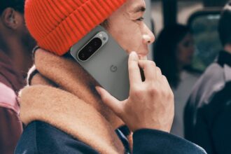 Pixel 9 Pro in Hazel