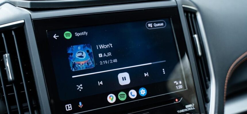 Google Teases Android Auto Media App Updates for 2025 1 android auto dashboard 112