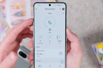 Fitbit app homescreen2