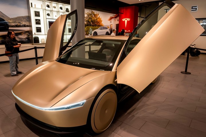 Tesla Robotaxi Trademark: New Move Toward Autonomous Rides 1 GettyImages 2183782412