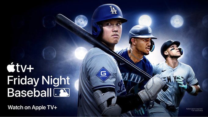 MLB Friday Night Baseball: Apple TV+ July 2025 Schedule 1 blogger image kOEiNogM4D