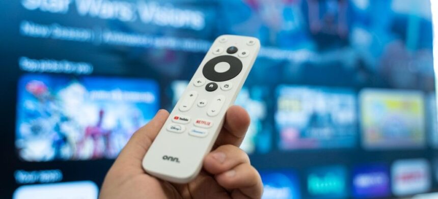 Official Google TV Remote with Custom Button Now $13 1 walmart onn google tv remote 12