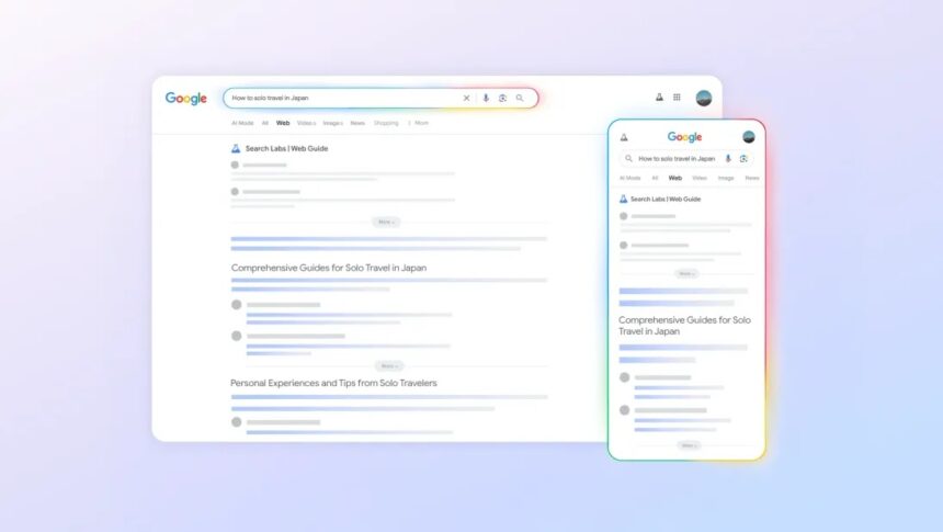 Google Web Guide Uses AI to Organize Search Results Smarter 1 blogger image ShpyR9uRYY