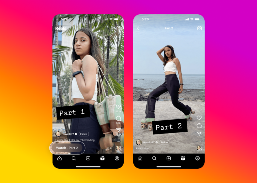 Instagram Reels Series Lets Creators Link Multiple Videos 1 blogger image M2nTFBsLfM