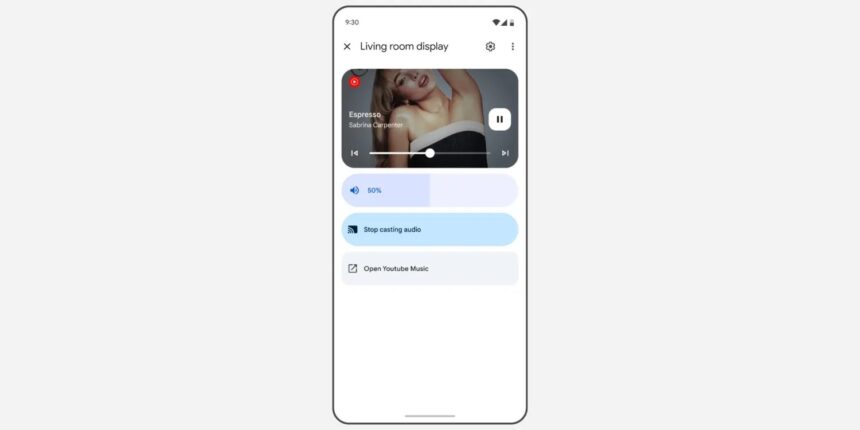 Google Home Media Controller Gets Material 3 Upgrade 1 blogger image XAOvxTBwTg