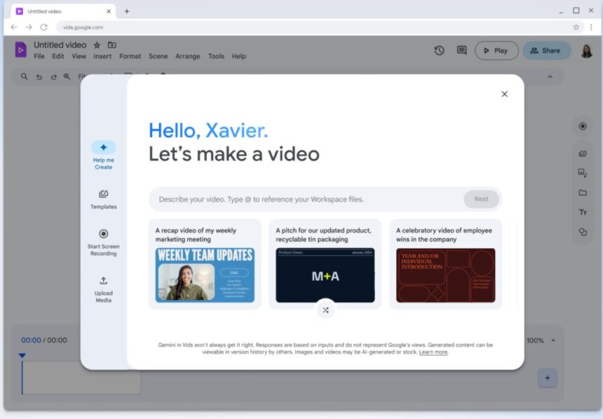 Google Drive Vids Shortcut Simplifies Video Editing 1 blogger image nAi7Kytj0H