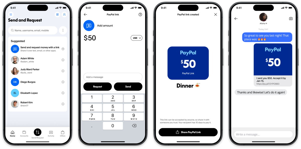 PayPal Launches One-to-One Payment Links with Crypto Support 1 blogger image KRQW0HD75e