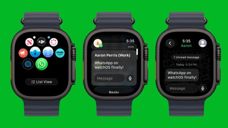 WhatsApp Testing Apple Watch App Ahead of Launch 1 blogger image