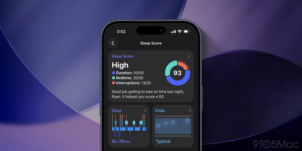 iOS 26.2 Sleep Score Feels Like an Upgrade 1 ios 26 2 sleep score