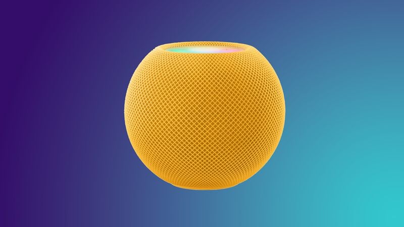 HomePod Mini Discontinued? B&H Sparks Refresh Buzz 1 yellow homepod mini image