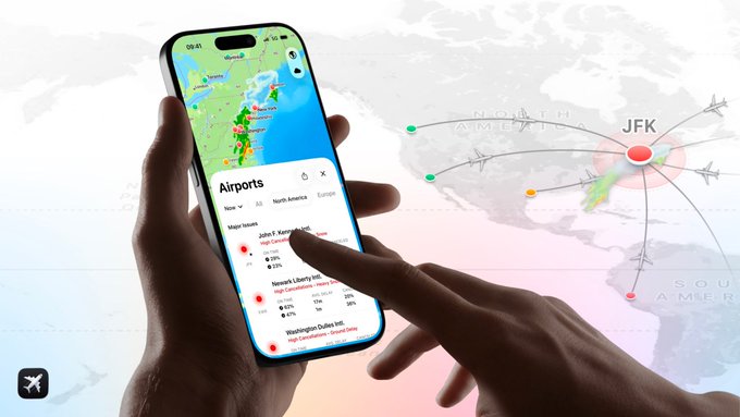 Flighty’s New Update Will Give You Real-Time Alerts About Airport Disturbances 1 blogger image wqwWRy2CNC