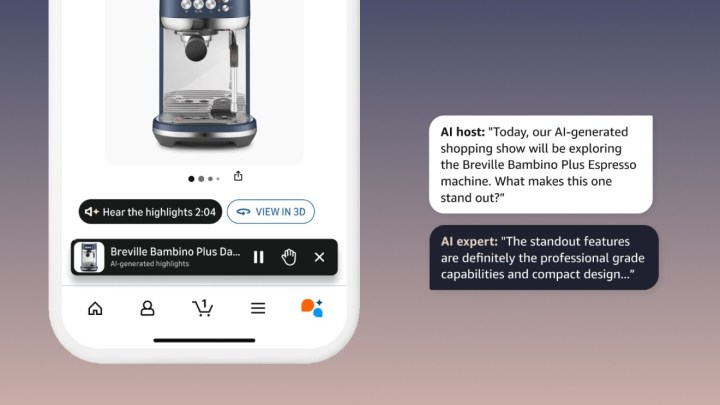 Amazon Launches An AI-Powered Audio Q&A Experience On Product Pages 1 Amazon Jointhe chat AI