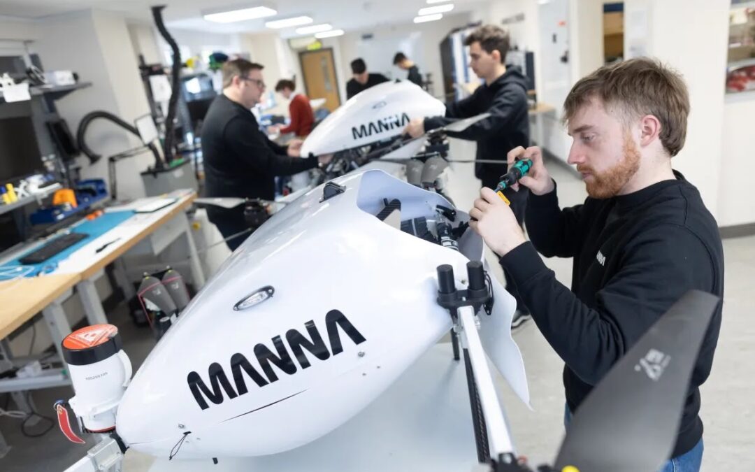 Autonomous Drone Delivery Startup Manna Plots Major US Expansion