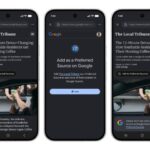 Google Preferred Sources Button: Publishers Fight AI Traffic Loss