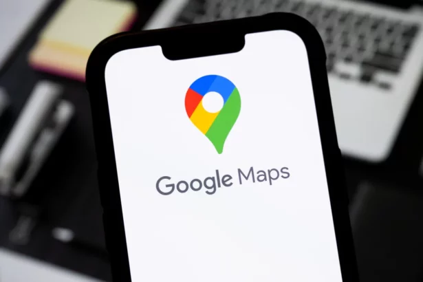 Google Maps Ask Maps feature showing nearby restaurant recommendations with order buttons