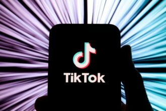 Exterior of TikTok's Nashville office building with company signage