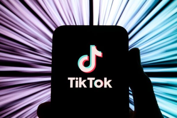 Exterior of TikTok's Nashville office building with company signage