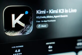 Kimi K3 app icon on a smartphone screen