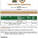 PSC Job Vacancies: 5 Positions Open in 2026