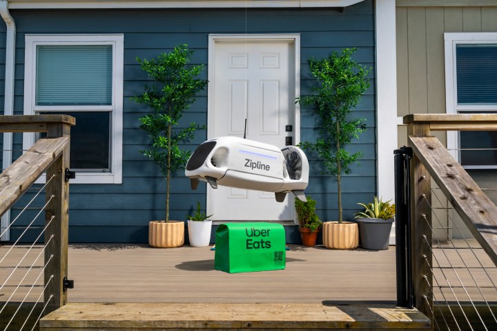 Uber Zipline Drone Delivery: 1M Daily Eats by 2029